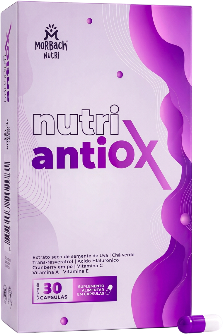 Caixa do suplemento Nutri AntiOx — Morbach Nutri