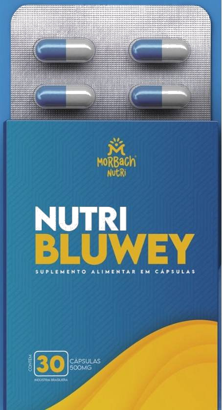 Caixa do suplemento Nutri Bluwey — Morbach Nutri